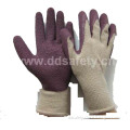 T/C Yarn Knitted Shell Latex Working Gloves (DKL330)